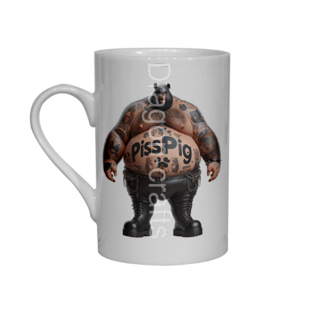 Bone China Mug  - Tattoo Guy - 35