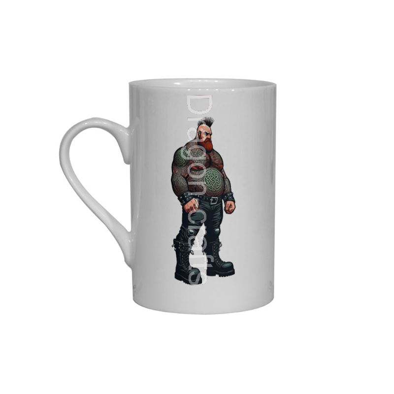 Bone China Mug - Tattoo Guy - 39 Bone China Mug - Tattoo Guy - 39