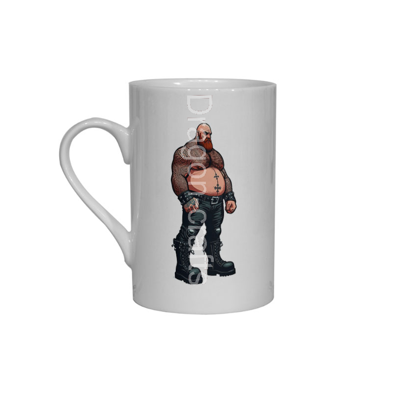 Bone China Mug  - Tattoo Guy - 40