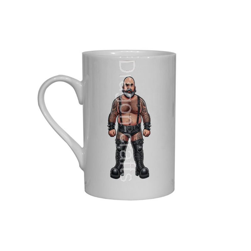 Bone China Mug - Tattoo Guy - 42 Bone China Mug - Tattoo Guy - 42