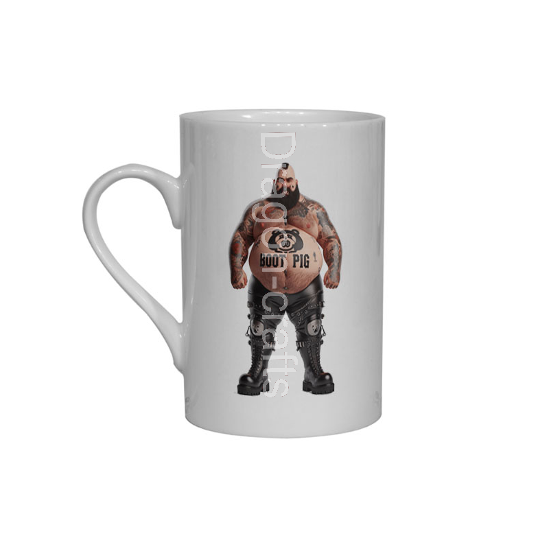 Bone China Mug  - Tattoo Guy - 44