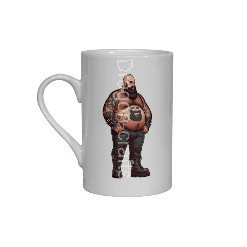 Bone China Mug - Tattoo Guy - 51 Bone China Mug - Tattoo Guy - 51