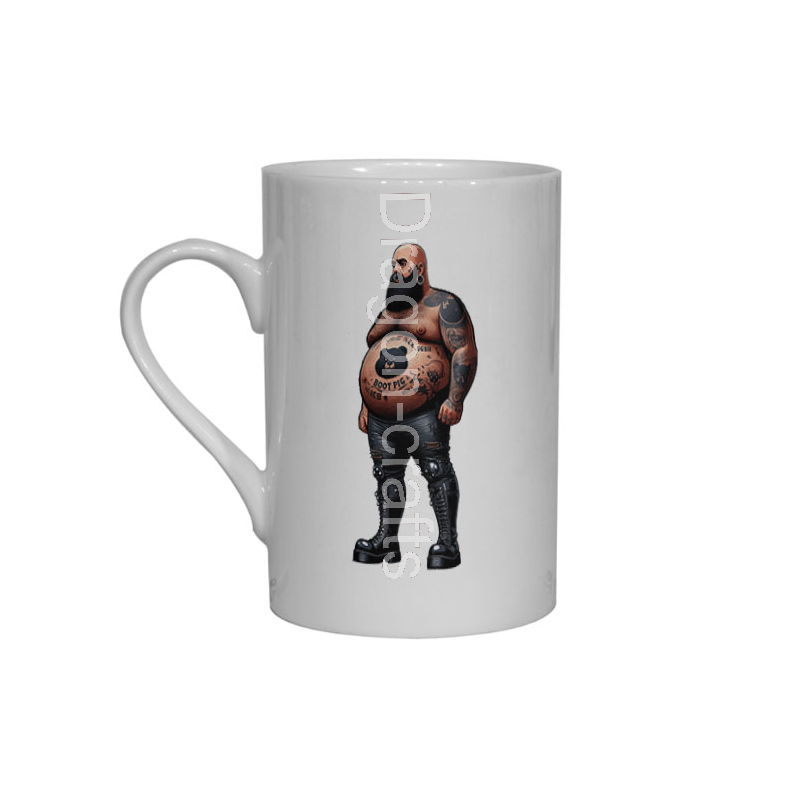 Bone China Mug  - Tattoo Guy - 54