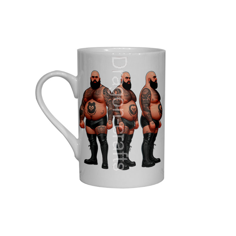 Bone China Mug  - Tattoo Guy - 55