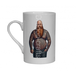 Bone China Mug  - Tattoo Guy - 6