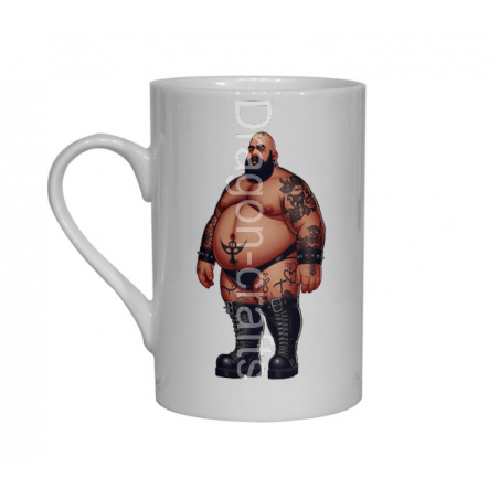 Bone China Mug  - Tattoo Guy - 8