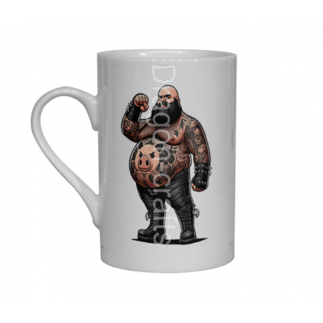 Bone China Mug  - Tattoo Guy - 9