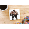 CERAMIC TILE COASTER/ TRIVET - Tattoo Guy - 29