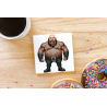 CERAMIC TILE COASTER/ TRIVET - Tattoo Guy - 30