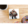 CERAMIC TILE COASTER/ TRIVET - Tattoo Guy - 7