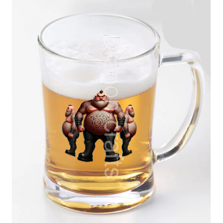 Glass Tankard - Tattoo Guy - 10