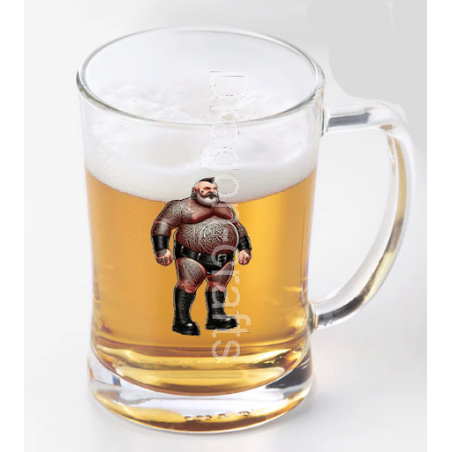 Glass Tankard - Tattoo Guy - 15