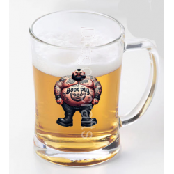 Glass Tankard - Tattoo Guy - 16