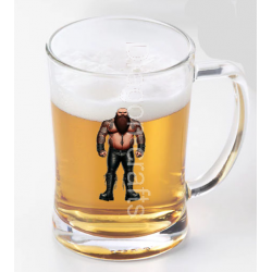 Glass Tankard - Tattoo Guy - 22