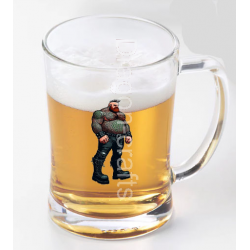 Glass Tankard - Tattoo Guy - 39