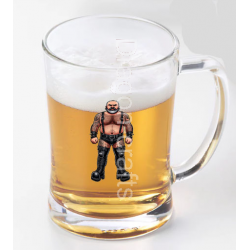 Glass Tankard - Tattoo Guy - 42