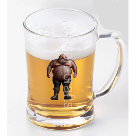 Glass Tankard - Tattoo Guy - 53