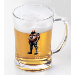 Glass Tankard - Tattoo Guy - 54