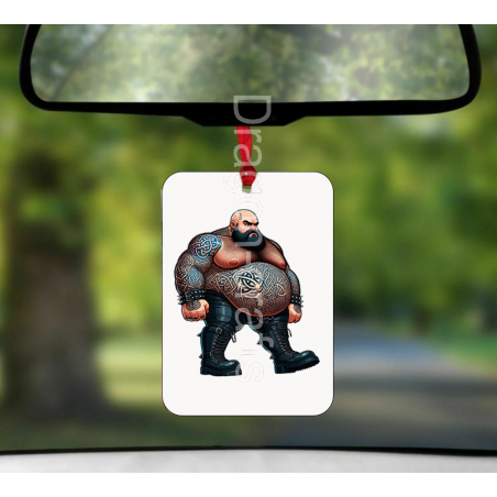 Hanging Air Freshener - Tattoo Guy - 18