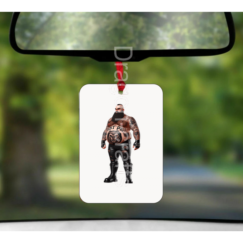 Hanging Air Freshener - Tattoo Guy - 2