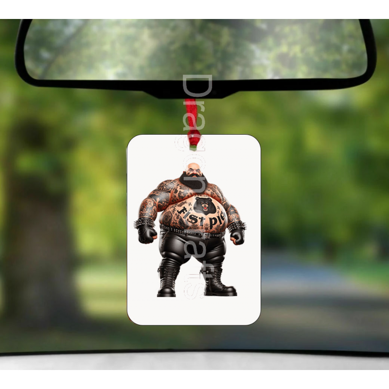 Hanging Air Freshener - Tattoo Guy - 29