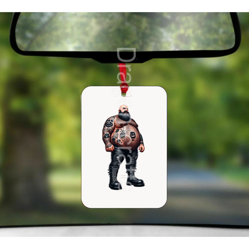 Hanging Air Freshener - Tattoo Guy - 32