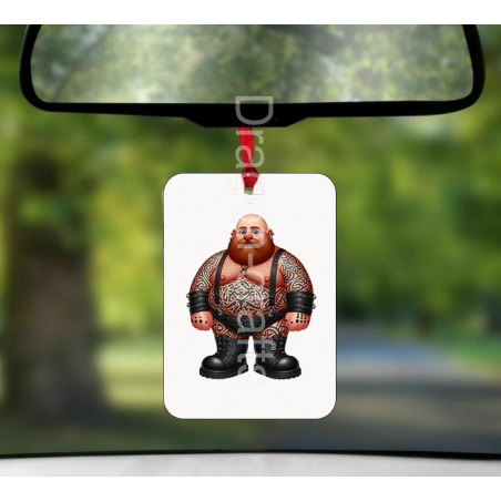 Hanging Air Freshener - Tattoo Guy - 48