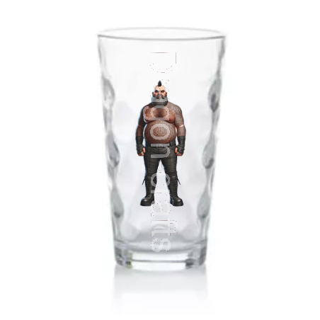 Highball Glass - Tattoo Guy - 26