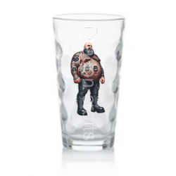 Highball Glass - Tattoo Guy - 32