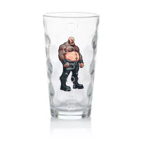 Highball Glass - Tattoo Guy - 40