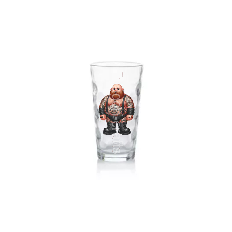 Highball Glass - Tattoo Guy - 48