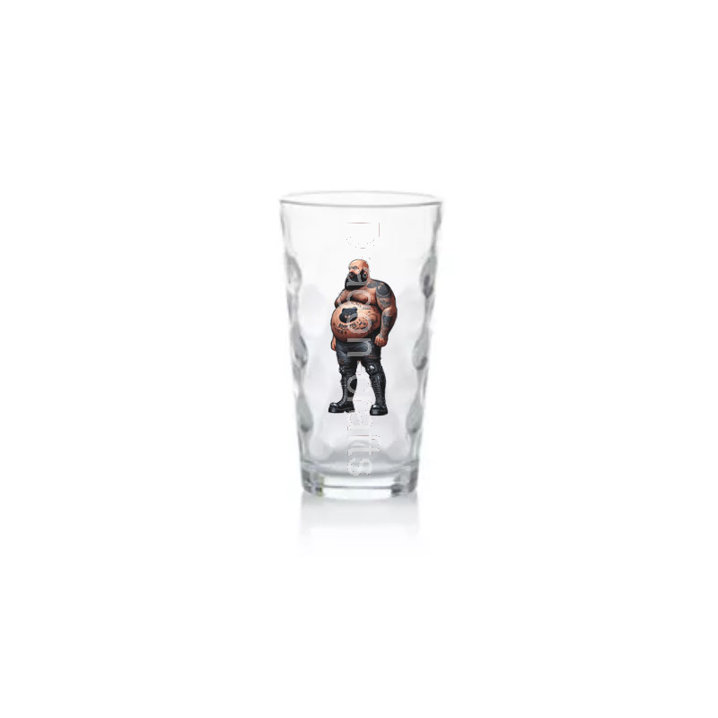 Highball Glass - Tattoo Guy - 54