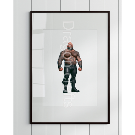 Print of design (option to be framed) - Tattoo Guy - 3