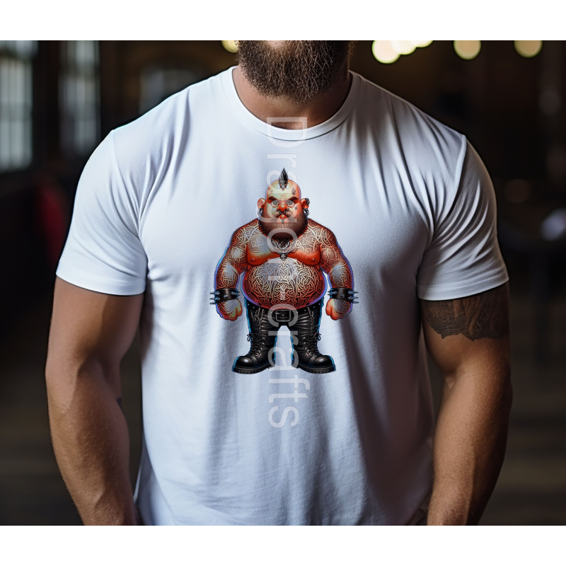Regular Size T-Shirt  - Tattoo Guy - 52