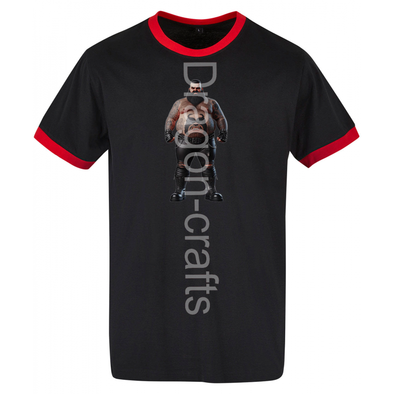 Ringer Tee - Tattoo Guy - 31