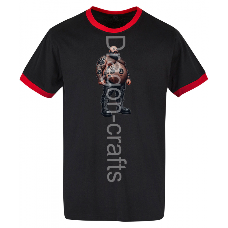 Ringer Tee - Tattoo Guy - 32