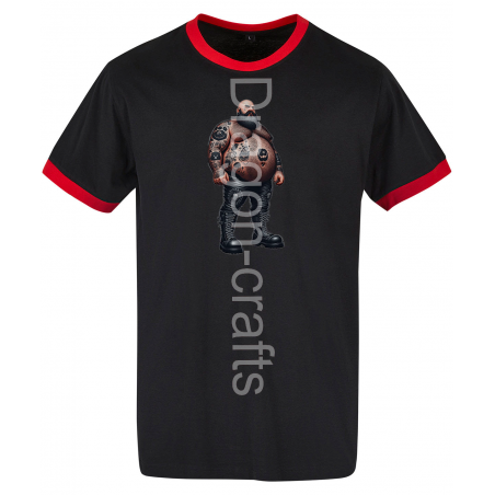 Ringer Tee - Tattoo Guy - 32