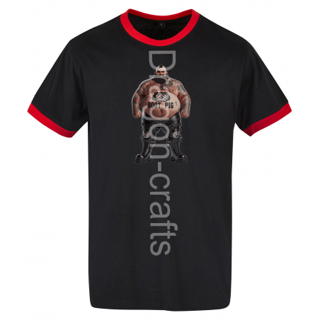 Ringer Tee - Tattoo Guy - 44