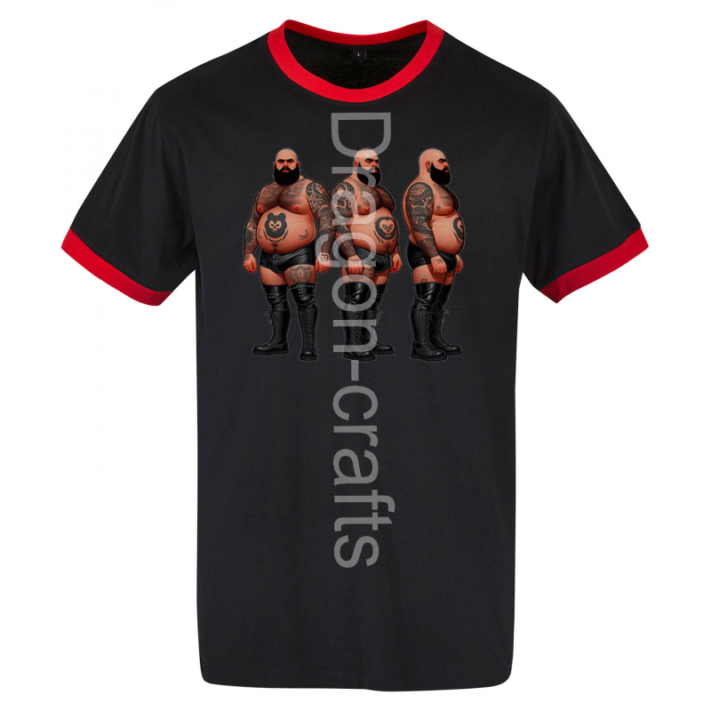 Ringer Tee - Tattoo Guy - 56