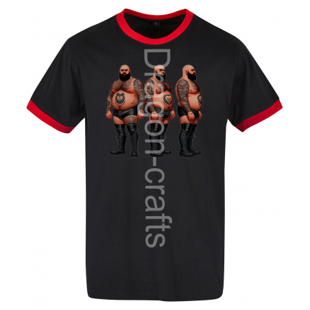 Ringer Tee - Tattoo Guy - 56