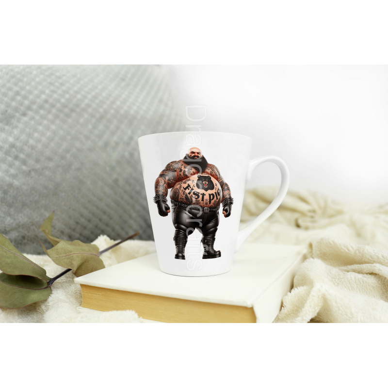 Short Latte Mug - Tattoo Guy - 29