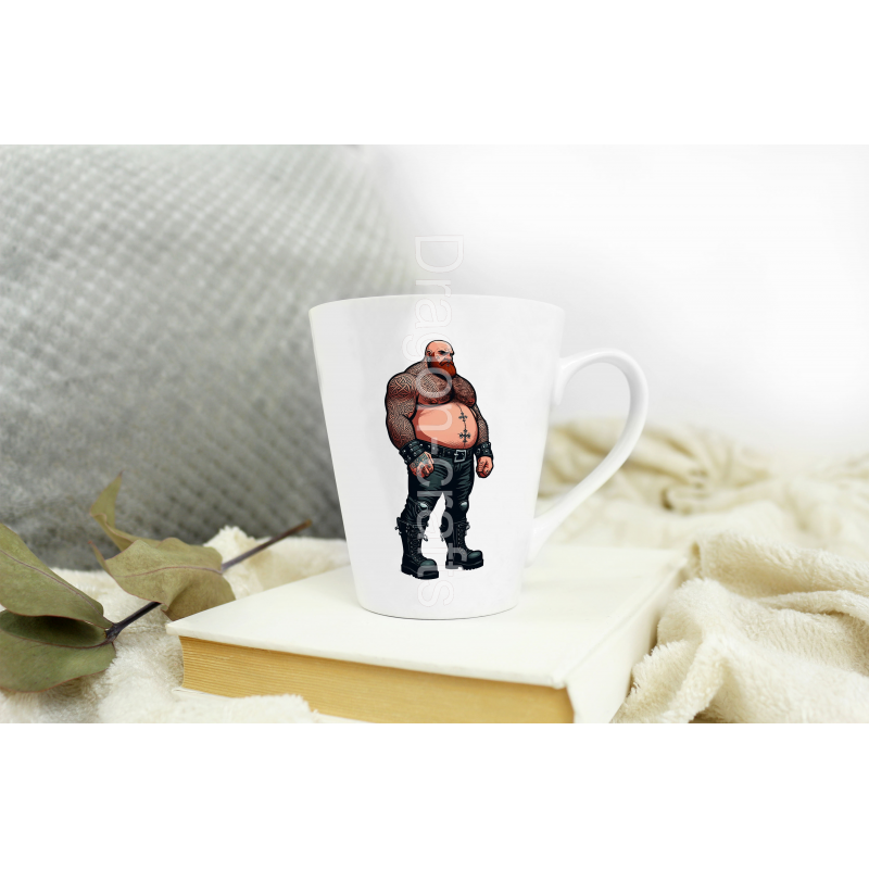 Short Latte Mug - Tattoo Guy - 40