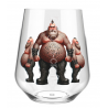 Stemless Wine Glass - Tattoo Guy - 10