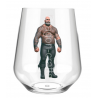 Stemless Wine Glass - Tattoo Guy - 3