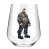 Stemless Wine Glass - Tattoo Guy - 39