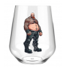 Stemless Wine Glass - Tattoo Guy - 40