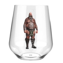 Stemless Wine Glass - Tattoo Guy - 57