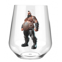 Stemless Wine Glass - Tattoo Guy - 58