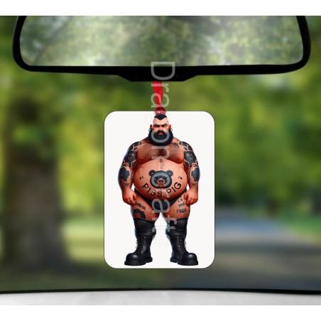Hanging Air Freshener - Tattoo Guy - 24
