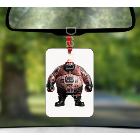 Hanging Air Freshener - Tattoo Guy - 37